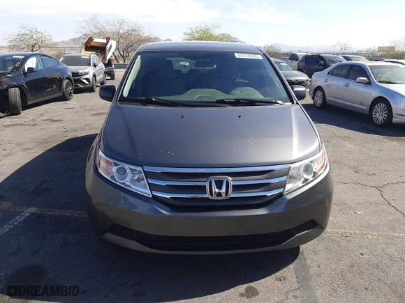 2012 Honda Odyssey LX with VIN 5FNRL5H24CB019934, listed as a Copart auction lot 52412605 with 157,725 mi miles and Salvage Title. Bid and sale history available at carsss.com. Image 5.