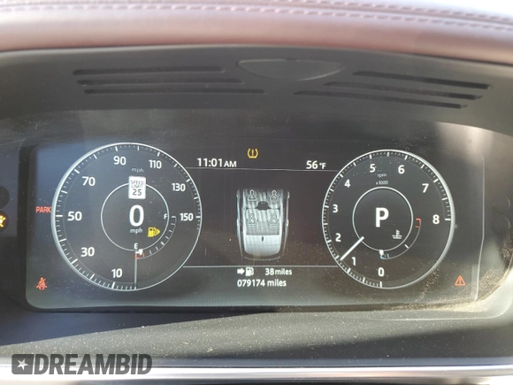 2017 Land Rover Range Rover Autobiography с VIN SALGV2FE9HA321970, выставлен на аукционе Copart как лот 84107524 с пробегом 79 174 миль миль и Списание • Salvage title. История ставок и продаж доступна на DreamBid. Изображение 9.