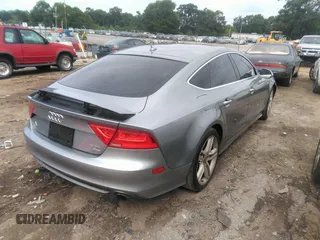 2013 Audi A7 Prestige with VIN WAU2GAFC0DN075637, listed as a IAAI auction lot 42710903 with 145,562 mi miles and . Bid and sale history available at DreamBid. Image 4.