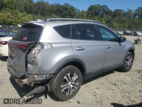 2017 Toyota RAV4 LE with VIN 2T3BFREV5HW595953, listed as a Copart auction lot 70185914 with 82,641 mi miles and Salvage Title. Bid and sale history available at carsss.com. Image 3.