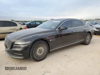 2022 Genesis G80 2.5T z VIN KMTGB4SC1NU104196, wystawiony jako Copart lot #53179545 z przebiegiem 53 600 mil mil oraz Czysty tytuł • Clean title. Historia ofert i sprzedaży dostępna na DreamBid. Obrazek 1.