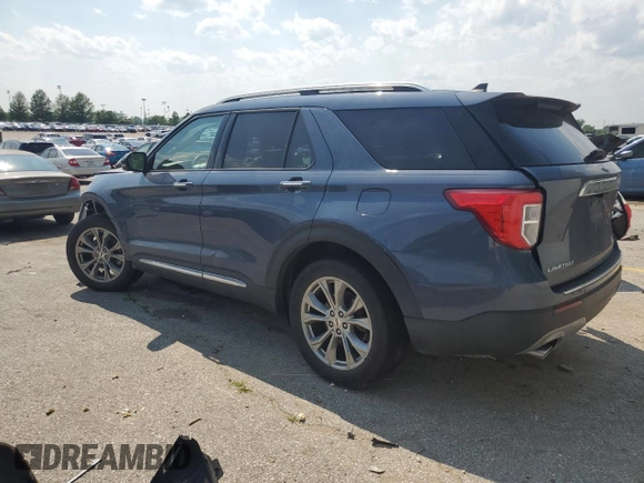 2021 Ford Explorer Limited с VIN 1FMSK8FH9MGA95083, выставлен на аукционе Copart как лот 60002535 с пробегом 109 677 миль миль и Списание • Salvage title. История ставок и продаж доступна на DreamBid. Изображение 2.