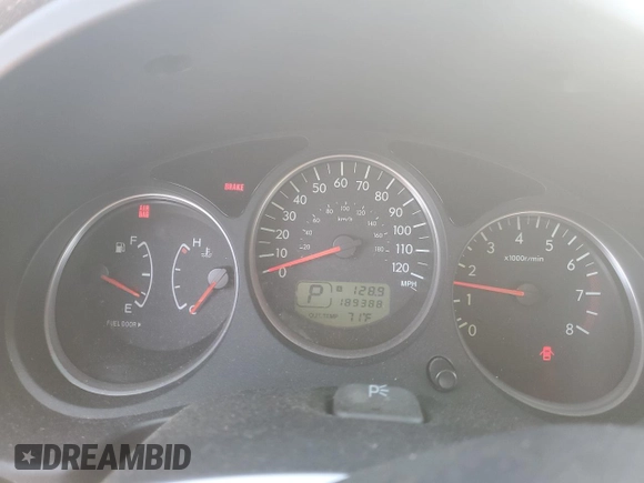 2007 Subaru Forester X w/Premium Pkg with VIN JF1SG65687H737596, listed as a Copart auction lot 50510435 with 189,388 mi miles and Salvage Title. Bid and sale history available at carsss.com. Image 9.