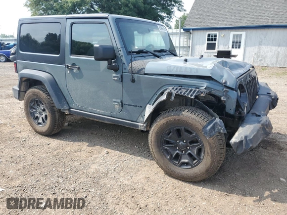 2015 Jeep Wrangler Willys Wheeler z VIN 1C4AJWAG2FL647913, wystawiony jako Copart lot #63986705 z przebiegiem 111 426 mil mil oraz Czysty tytuł • Clean title. Historia ofert i sprzedaży dostępna na DreamBid. Obrazek 4.