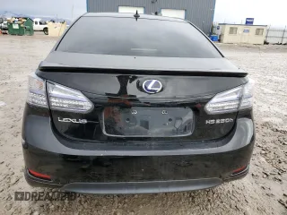 2010 Lexus HS 250h with VIN JTHBB1BA5A2006721, listed as a Copart auction lot 86219234 with 126,484 mi miles and Salvage Title. Bid and sale history available at DreamBid. Image 6.