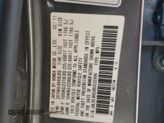 2011 Honda CR-V EX with VIN JHLRE4H50BC035996, listed as a Copart auction lot 50253765 with 173,398 mi miles and Salvage Title. Bid and sale history available at carsss.com. Image 16.