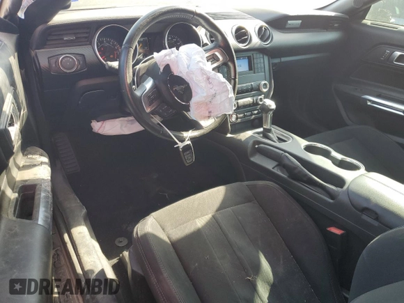 2019 Ford Mustang EcoBoost with VIN 1FA6P8TH4K5192539, listed as a Copart auction lot 47582415 with 76,555 mi miles and Salvage title. Bid and sale history available at DreamBid. Image 8.