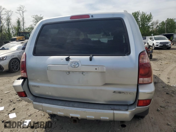 2004 Toyota 4Runner SR5 with VIN JTEBU14R148021227, listed as a Copart auction lot 53701495 with 309,122 mi miles and Salvage Title. Bid and sale history available at DreamBid. Image 6.