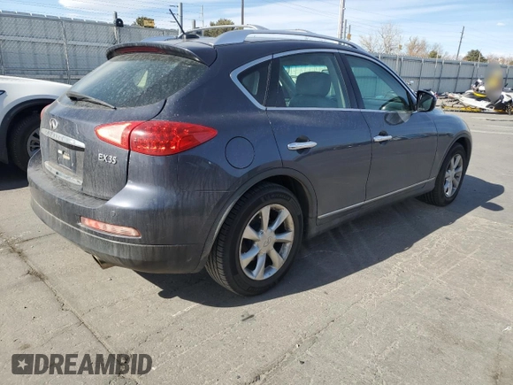 2008 Infiniti EX Journey with VIN JNKAJ09F78M361298, listed as a Copart auction lot 49075755 with 164,080 mi miles and Salvage title. Bid and sale history available at DreamBid. Image 3.