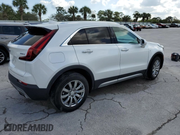 2020 Cadillac XT4 FWD Premium Luxury z VIN 1GYFZCR49LF118146, wystawiony jako Copart lot #44537995 z przebiegiem Nie podano mil oraz Nie do naprawy. Historia ofert i sprzedaży dostępna na DreamBid. Obrazek 3.