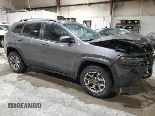 2020 Jeep Cherokee Trailhawk z VIN 1C4PJMBX5LD591873, wystawiony jako Copart lot #54308695 z przebiegiem 34 615 mil mil oraz Szkoda całkowita • Salvage title. Historia ofert i sprzedaży dostępna na DreamBid. Obrazek 4.