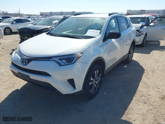 2016 Toyota RAV4 LE with VIN JTMZFREV7GJ096390, listed as a IAAI auction lot 41599268 with 94,568 mi miles. Bid and sale history available at carsss.com. Image 17.