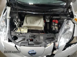2017 Nissan LEAF S with VIN 1N4BZ0CP2HC306012, listed as a Copart auction lot 86767614 with 42,666 mi miles and Salvage Title. Bid and sale history available at carsss.com. Image 12.