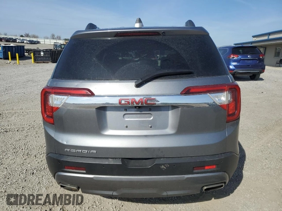 2020 GMC Acadia SLT with VIN 1GKKNMLS2LZ147424, listed as a Copart auction lot 51112945 with 79,032 mi miles and Salvage Title. Bid and sale history available at DreamBid. Image 6.