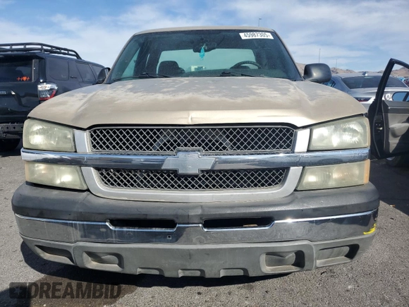 2005 Chevrolet Silverado 1500 Work Truck with VIN 1GCEC19X65Z302995, listed as a Copart auction lot 45987305 with 169,221 mi miles and Salvage Title. Bid and sale history available at DreamBid. Image 5.