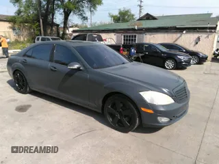 2008 Mercedes-Benz S 550 with VIN WDDNG71X28A168594, listed as a IAAI auction lot 42038094 with 222,669 mi miles and . Bid and sale history available at DreamBid. Image 1.