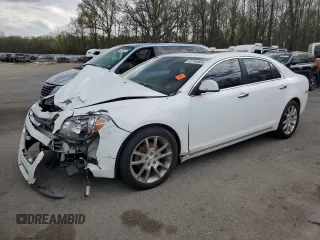 2012 Chevrolet Malibu LTZ with VIN 1G1ZG5E72CF279662, listed as a Copart auction lot 52764605 with 123,848 mi miles and Salvage Title. Bid and sale history available at DreamBid. Image 1.