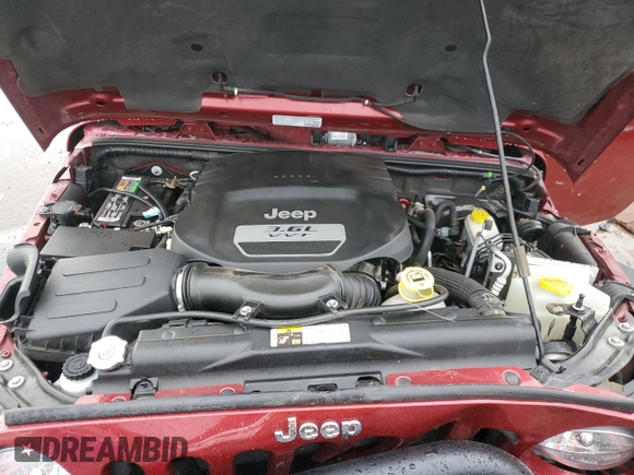 2013 Jeep Wrangler Unlimited Rubicon with VIN 1C4HJWFG6DL565462, listed as a Copart auction lot 51333785 with 113,601 mi miles and Salvage title. Bid and sale history available at DreamBid. Image 13.