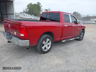 2009 Dodge Ram 1500 SLT with VIN 1D3HB18T49S722968, listed as a IAAI auction lot 41582583 with 206,012 mi miles. Bid and sale history available at carsss.com. Image 4.