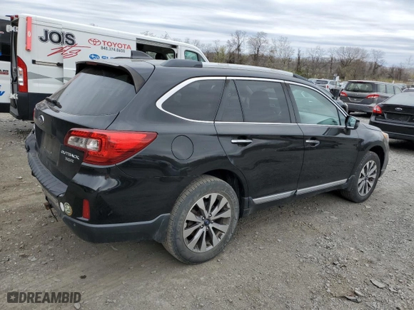 2017 Subaru Outback Touring with VIN 4S4BSETC8H3342999, listed as a Copart auction lot 52669875 with 103,157 mi miles and Salvage Title. Bid and sale history available at carsss.com. Image 3.