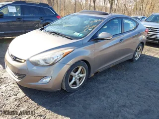 2012 Hyundai Elantra GLS with VIN 5NPDH4AE6CH128522, listed as a IAAI auction lot 41827549 with 145,236 mi miles. Bid and sale history available at carsss.com. Image 2.