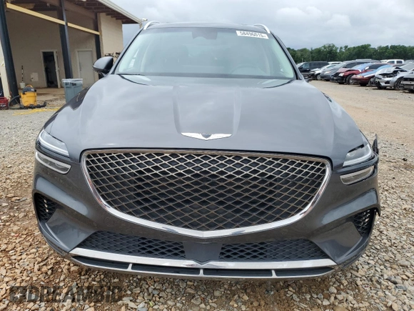 2022 Genesis GV70 2.5T with VIN KMUMADTBXNU030039, listed as a Copart auction lot 58496015 with 63,773 mi miles and Salvage title. Bid and sale history available at DreamBid. Image 5.