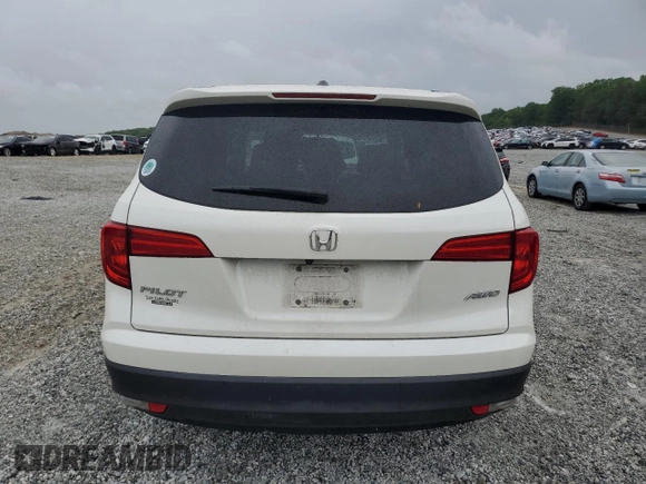 2018 Honda Pilot EX-L with VIN 5FNYF6H54JB055090, listed as a Copart auction lot 53919275 with 82,425 mi miles and Salvage Title. Bid and sale history available at DreamBid. Image 6.