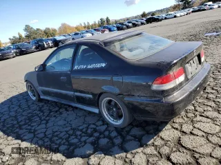 1996 Honda Civic DX with VIN 1HGEJ6126TL006590, listed as a Copart auction lot 79457604 with 186,293 mi miles and Salvage Title. Bid and sale history available at carsss.com. Image 2.