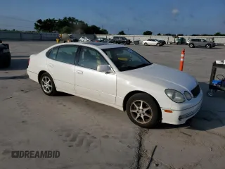 2000 Lexus GS 300 with VIN JT8BD68S3Y0110573, listed as a Copart auction lot 53549305 with 200,626 mi miles and Salvage Title. Bid and sale history available at DreamBid. Image 4.