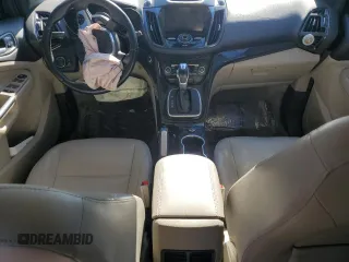 2014 Ford Escape Titanium with VIN 1FMCU0JX4EUA42499, listed as a Copart auction lot 87951075 with 108,358 mi miles and Salvage Title. Bid and sale history available at carsss.com. Image 8.