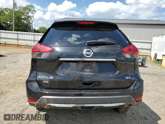 2020 Nissan Rogue SV with VIN KNMAT2MT8LP510474, listed as a Copart auction lot 56605795 with 159,546 mi miles and Salvage title. Bid and sale history available at DreamBid. Image 6.