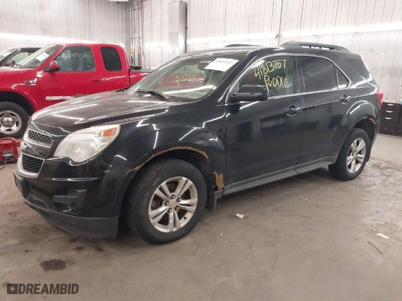 2012 Chevrolet Equinox LT w/1LT with VIN 2GNFLEEK6C6100874, listed as a IAAI auction lot 41813757 with 133,028 mi miles. Bid and sale history available at carsss.com. Image 2.
