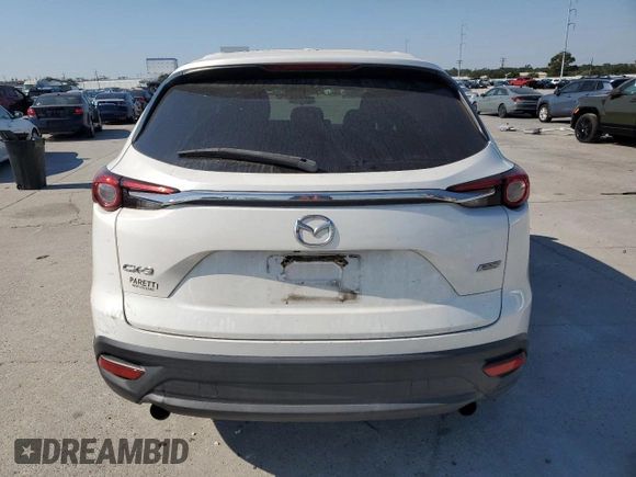 2016 Mazda CX-9 Sport with VIN JM3TCABY8G0105397, listed as a Copart auction lot 74907874 with 82,169 mi miles and Salvage Title. Bid and sale history available at carsss.com. Image 6.