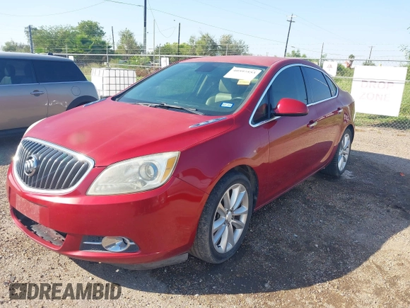 2014 Buick Verano with VIN 1G4PP5SK0E4137893, listed as a IAAI auction lot 40597553 with 179,880 mi miles. Bid and sale history available at carsss.com. Image 2.