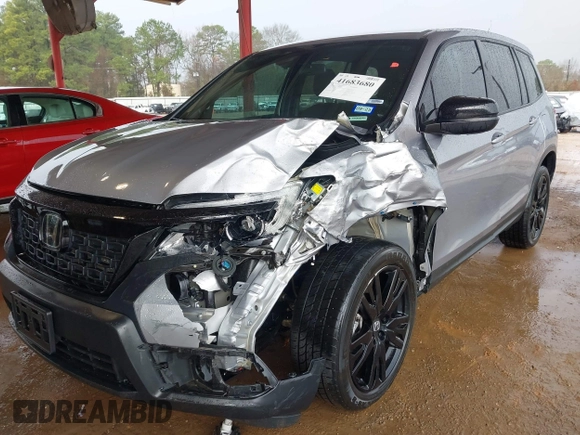 2021 Honda Passport Sport with VIN 5FNYF7H26MB014556, listed as a IAAI auction lot 41683680 with 97,829 mi miles and . Bid and sale history available at DreamBid. Image 6.