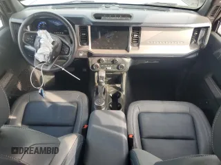 2023 Ford Bronco with VIN 1FMEE5DP3PLC10866, listed as a Copart auction lot 54316255 with 24,205 mi miles and Salvage title. Bid and sale history available at DreamBid. Image 8.