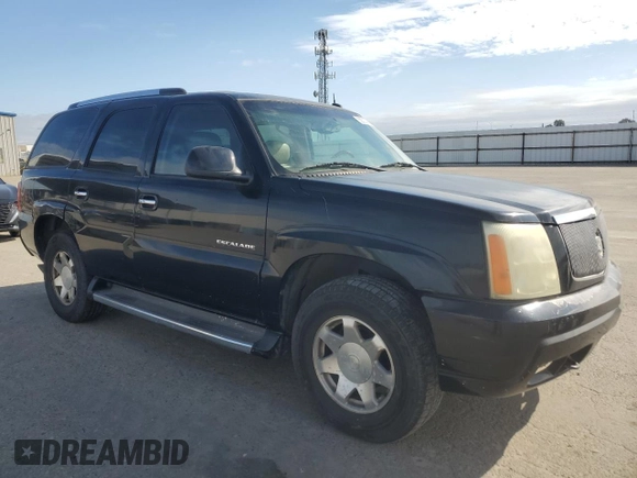 2003 Cadillac Escalade z VIN 1GYEK63N93R143629, wystawiony jako Copart lot #50333955 z przebiegiem 102 828 mil mil oraz Szkoda całkowita • Salvage title. Historia ofert i sprzedaży dostępna na DreamBid. Obrazek 4.