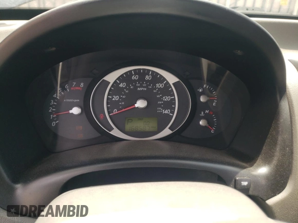 2006 Hyundai Tucson GL with VIN KM8JM12B66U342188, listed as a Copart auction lot 63140444 with 168,587 mi miles and Salvage Title. Bid and sale history available at carsss.com. Image 9.