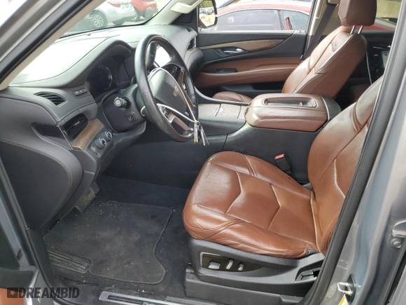 2017 Cadillac Escalade Premium Luxury with VIN 1GYS4CKJ6HR255175, listed as a Copart auction lot 71528754 with 107,626 mi miles and Salvage Title. Bid and sale history available at carsss.com. Image 7.