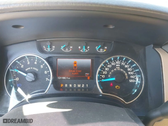 2013 Ford F-150 XL with VIN 1FTFW1CT6DFD31463, listed as a IAAI auction lot 41854319 with 131,180 mi miles. Bid and sale history available at carsss.com. Image 7.