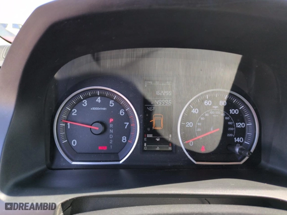2008 Honda CR-V EX with VIN JHLRE485X8C051079, listed as a Copart auction lot 49683665 with 162,259 mi miles and Salvage Title. Bid and sale history available at carsss.com. Image 9.