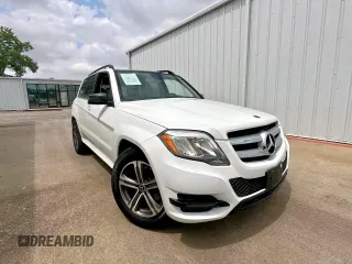 2015 Mercedes-Benz GLK with VIN WDCGG5HB2FG347630, listed as a Copart auction lot 54959725 with 114,506 mi miles and Clean Title. Bid and sale history available at carsss.com. Image 1.