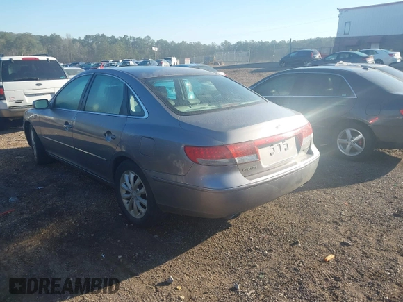 2006 Hyundai Azera SE with VIN KMHFC46F96A081955, listed as a IAAI auction lot 41821224 with 160,449 mi miles and . Bid and sale history available at DreamBid. Image 3.