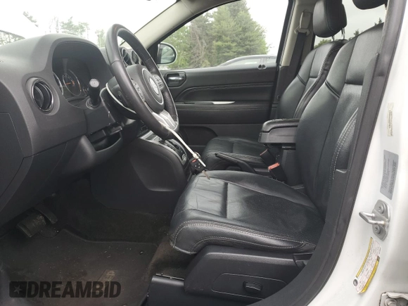 2017 Jeep Compass High Altitude with VIN 1C4NJCEB6HD186937, listed as a Copart auction lot 57953105 with 190,876 mi miles and Salvage title. Bid and sale history available at DreamBid. Image 7.