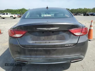 2015 Chrysler 200 C with VIN 1C3CCCCG2FN545762, listed as a Copart auction lot 53960825 with 119,873 mi miles and Clean Title. Bid and sale history available at DreamBid. Image 6.