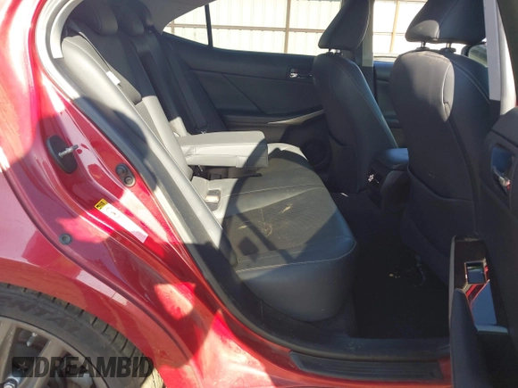 2015 Lexus IS 250 with VIN JTHCF1D23F5018838, listed as a IAAI auction lot 42654131 with 141,541 mi miles and . Bid and sale history available at DreamBid. Image 8.