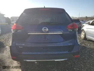 2017 Nissan Rogue SV with VIN 5N1AT2MV8HC784446, listed as a Copart auction lot 48675675 with 84,437 mi miles and Salvage Title. Bid and sale history available at carsss.com. Image 6.