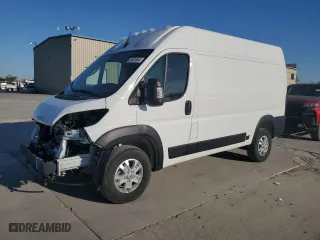 2024 Ram ProMaster Cargo Van Tradesman with VIN 3C6LRVCG6RE119112, listed as a Copart auction lot 83451864 with 3,941 mi miles and Salvage Title. Bid and sale history available at carsss.com. Image 1.