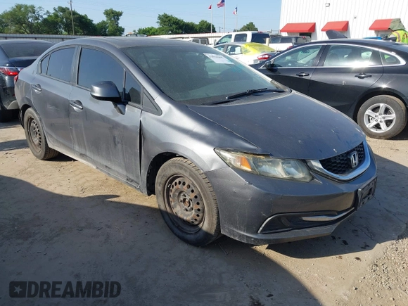 2013 Honda Civic EX with VIN 19XFB2F82DE069136, listed as a IAAI auction lot 42020405 with 181,300 mi miles and . Bid and sale history available at DreamBid. Image 1.