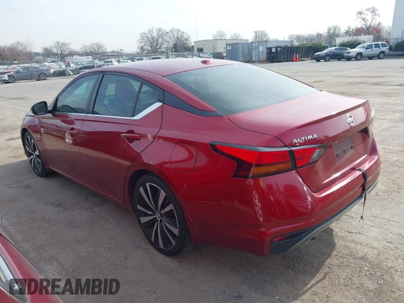 2019 Nissan Altima 2.5 SR with VIN 1N4BL4CV7KC113840, listed as a IAAI auction lot 41748943 with 82,930 mi miles. Bid and sale history available at carsss.com. Image 14.